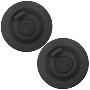 브레빌 에스프레소 머신용 54MM 백플러시 고무 청소 디스크 2팩 - BES870XL BES878BSS BES880 BES810BSS BES450 BES878과 호환되는 i28