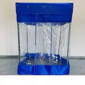 접이식 간이부스 경비실 농막 흡연실 텐트 주차장 야외창고 간이창고 천 임시 관리실