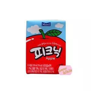  피크닉 주스 200ml(24팩입) 사과