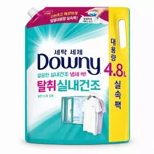 P&G 다우니 탈취 실내건조 세탁세제 리필 2.2L 1개
