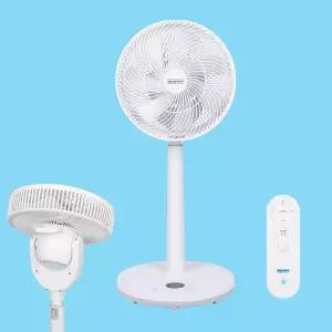 저소음 선풍기 가정용 BLDC 스탠드 높이조절 거실 원룸 리모컨 신생아 34cm 14인치