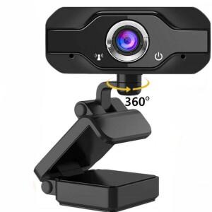 1080p USB 웹캠 4K 웹캠(마이크 포함) PC 카메라 60fps HD 풀 웹캠(컴퓨터 실시간 화상 회의용)