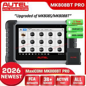2026 오텔 MK808BT PRO 스캐너 OBD2 코드 리더  스캔 툴 양방향  38개 이상 서비스 지원 자동차 진단