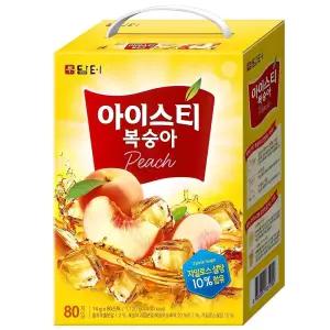 담터 아이스티 복숭아 80개입
