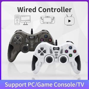 유선 게임 컨트롤러 듀얼 진동 모터 지원 박스 TV 콘솔 PC 휴대폰 XBOX 패드 조이스틱