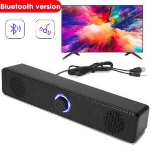 HOMEFISH BT5 0 사운드바 스피커 유선 9D 폰 무선 베이스 듀얼 모드 간섭 TV 게임용 방지 서라운드 PC 스테레오
