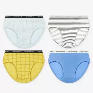 유니프랜드 심플레오 삼각팬티(4매입) 아동 속옷 키즈 주니어 유아 언더웨어