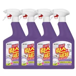 홈스타 락스와세제 스프레이 후로랄 900ml 4개