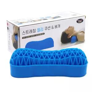 스트레칭 젤리 쿠션베개 4788/허리펴기/허리늘리기/허리운동기/등허리지지/밸런스유지기구/허리근육운동기