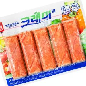 한성 크래미 H 90g 몬스터크랩 김밥재료 맛살 샌드위치 샐러드 냉장