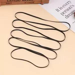 1개 고무 턴테이블 전송 스트랩 교체 액세서리 플레이어 포노 테이프-5MM/4MM 카세트 기계 드라이브 벨트