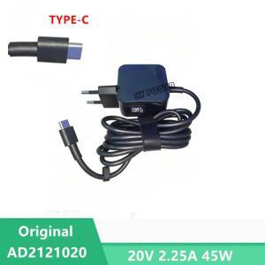 EU 플러그  AD2121020 AC 어댑터 20V 2.25A 45W 충전기 ASUS Z 노트북 전원 공급 장치용 TYPE-C 팁