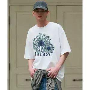 라이크더모스트 LIKE THE MOST 그린데이지 10수 오버핏 티셔츠_3colors 5008772298 3377033