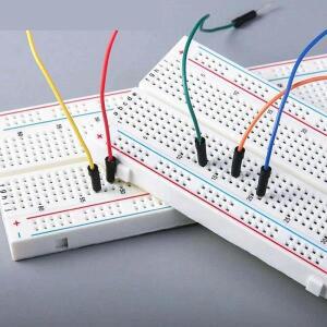 1Pcs MB102 브레드보드 830 타이/400 포인트 Arduino 용 솔더리스 Diy 전자 회로 기판