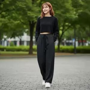 [아웃도어스/골피아]디바턴 벌룬 아이스 모던 와이드바지