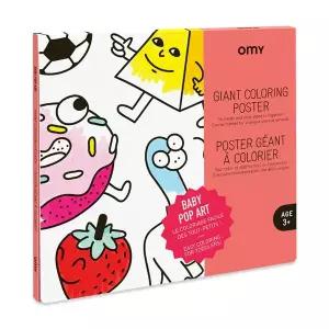 [플레이모빌](강남점)OMY 컬러링 포스터-베이비 팝 아트(POS39)