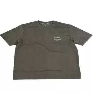 [스노우피크] 에어로쿨 우븐 패치 반팔 티셔츠 Dark Khaki S26MUF-TS24 DK