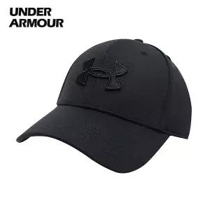 언더아머 UA 블리칭3 볼캡 남자 여성 러닝 모자 블랙 1376700-002