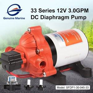 다이아프램펌프 33 펌프 0GPM 45PSI 자동 보트 프라이밍 화장실 12V RV 샤워