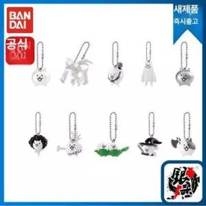 냥코 대전쟁 미니 스타 펜던트 런어웨이 야옹 피규어 1 2-5cm 달걀껍데기 종이 포함