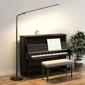LED 스탠드 12W 리모컨 연주 led 피아노조명 독서등 장스탠드
