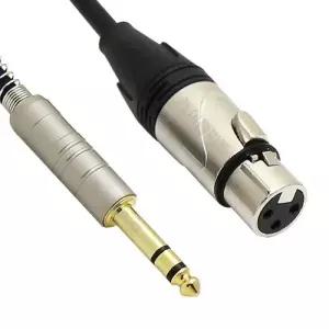 MACK HA25 ST5.5/M-캐논/F 5m TRS XLR 앰프 음향 오디오 믹서 밸런스 케이블 잭 스피커 연결선