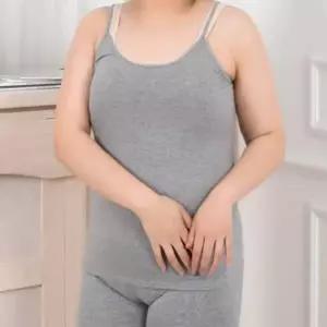 [라일리여성의류] Rly 빅사이즈 면스판 여성 끈나시 여성롱나시 여성끈나
