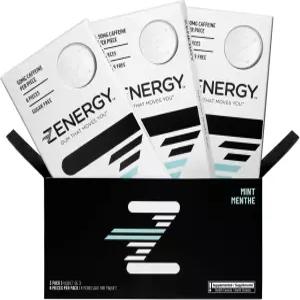 ZENERGY 에너지 껌 민트 맛 카페인 50mg + B6 35 및 B2 비타민 45 설탕 0 칼로리 텐 아스파탐 비GMO