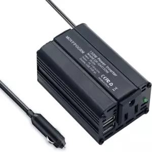노트북 컴퓨터용 24A 듀얼 USB AC 자동차 충전기가 있는 50W 파워 인버터 2V DC0V 플러그 어댑터 콘센트