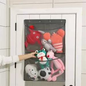 [골드스마일]문걸이 수납 정리함 2칸4칸 문걸이 수납 포켓 벽걸이 주머니 다용도