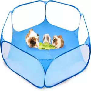 실내 실외에서 즐길 수 있는 CoCoCoo 소형 동물 휴대용 플레이펜 털복숭이 친구에게 360° 어드벤처랜드