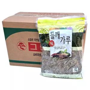 새마원 볶은 들깨가루1kg-10개 업소용 거친 탕용