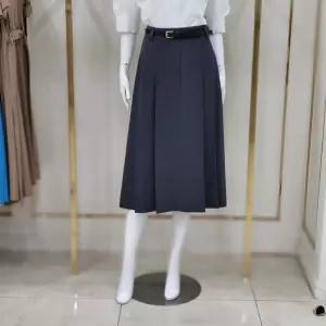 꼼빠니아 고급진 벨트 주름 정장 스커트 CAFU4 WQS110 430_YS 510076