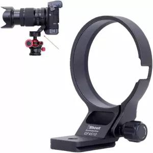 iShoot 렌즈 칼라 삼각대 장착 링 소켓 후지필름 후지 GF 4500mm f/4 R LM OIS WR 금속 지지대 브래킷