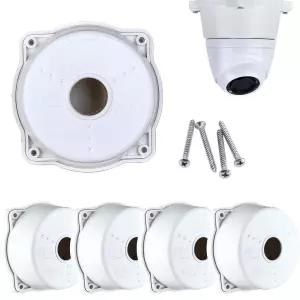 PRO03T 범용 CCTV 정션 박스 흰색 PP5 플라스틱 내후성 미니 카메라 하우징 37x85 인치 자외선 차단 실내