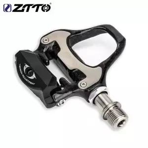 ZTTO 로드 바이크 탄소 섬유 클립리스 SPD SL 페달 자동 클리트 세트 클릭 호환 R7000 R550 05 밀폐 링
