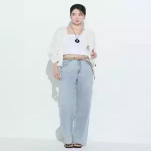더엣지 theatg 2종세트 26SS 저밀도 루즈 스트레이트 데님