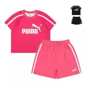 [국내정품] 푸마 PUMA KIDS 여아 반팔티 세트_PK52OS402 5008331304 137845