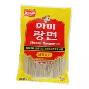 화미 랑면 납작당면 1kg 마라탕 업소용 식당용당면 훠궈당면 떡볶이당면 마라샹궈당면 식당용