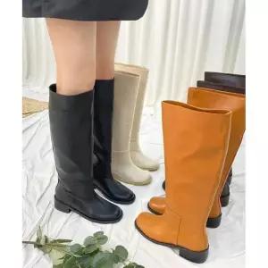친절한탄씨 봄부츠 가을신상 발목부츠 봄구두 힐 롱구두 미들힐
