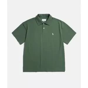 에스피오나지 ESPIONAGE Over Pique Polo Shirt Grass 20260413-17 510428