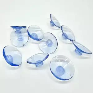 고무 다용도 큐방 흡착 유리 창뽁뽁이 투명 뽁뽁이 탈부착 패드
