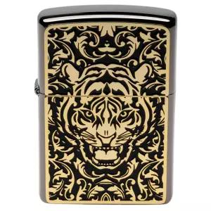 Zippo Zippo 오일 라이터 플린트 특제 스티커 트래거 골드 시리얼 No. 들어가는