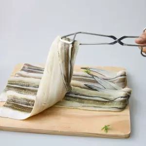 머리뼈포함 통영 손질 바다장어 1kg(손질후 550g) 머리 뼈포함 1-3미