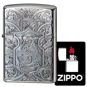 Zippo Zippo 라이터 방풍 황동 CREST 크레스트 코란 이프리트 특제 스티커 부착