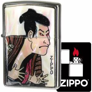 지포 Zippo 오일 라이터 플린트 특제 스티커 첨부 프레임 조개 붙여 에포 에