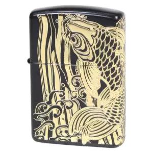 지포 Zippo 오일 라이터 플린트 아머 2면 가공 승잉 G 특제 스티커 첨부 BM 연