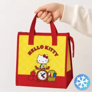 스케이터 헬로키티 올드스쿨 보온보냉 런치백 도시락가방