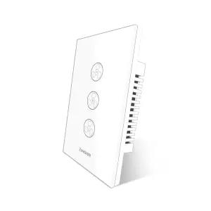 스마트 천장 선풍기 및 조명 스위치 WiFi 3단 팬 컨트롤러 알렉사 구글 홈 투야/스마트 라이프 앱 리모컨