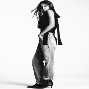 ZARA 엠보싱 힐 앵클부츠 - 블랙 3103/710/800